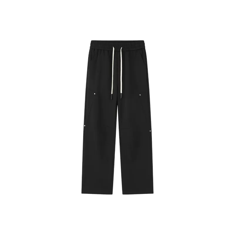 ALEXANDRO FRATELLI Draped Versatile Casual Pants Men's-1