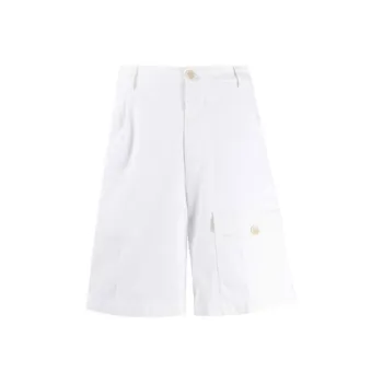 PRADA Cargo Shorts Men White