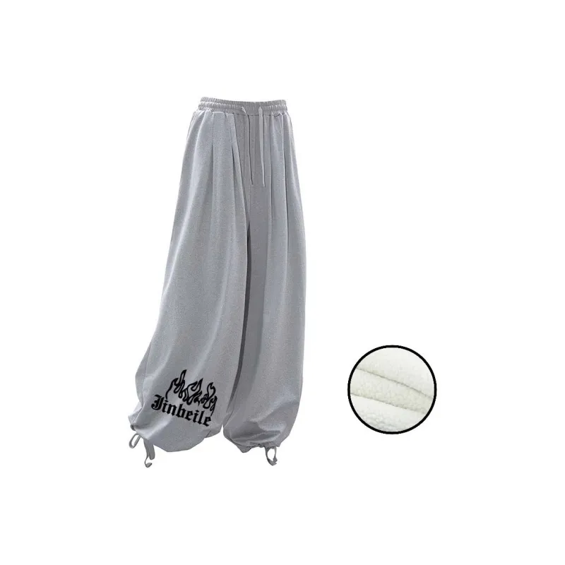 JINBEILE Casual Pants Fleece Lined Vs. Not Fleece Lined Unisex-10
