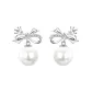 French Bowknot Stud Earrings