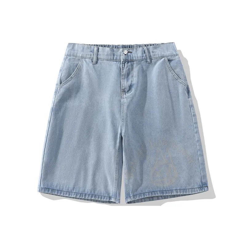 CULT OF INDIVIDUALITY Denim Shorts Unisex-3