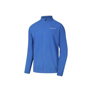 Volanti Sky Fere Canopy Trench Coat Unisex Blue