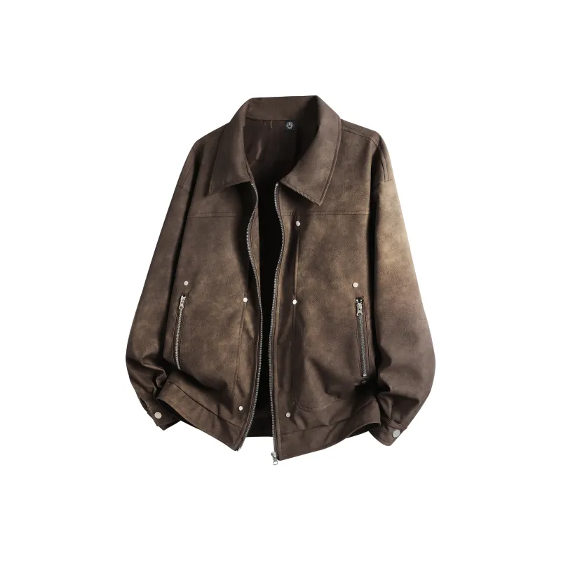 Supremo Cat Leather Jacket Unisex-7
