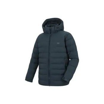 KOLON SPORT Puffer Jacket Men's Gray Marine Blue