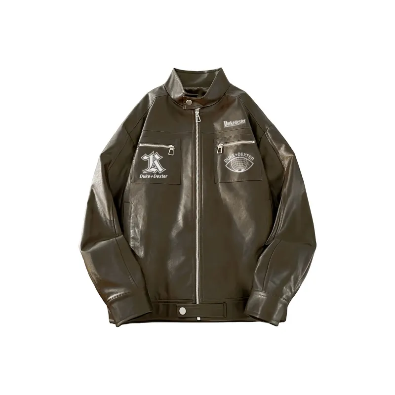 DUKE+DEXTER Leather Jacket Unisex-8