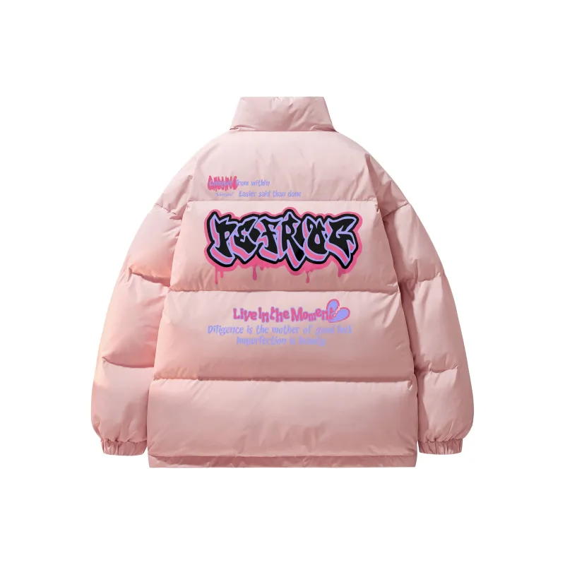 Pepe The Frog Puffer Jacket Unisex-14