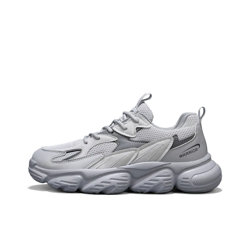 Warrior Slip Resistant And Abrasion Resistant Coverage Low Top Chunky Sneakers Men's-7
