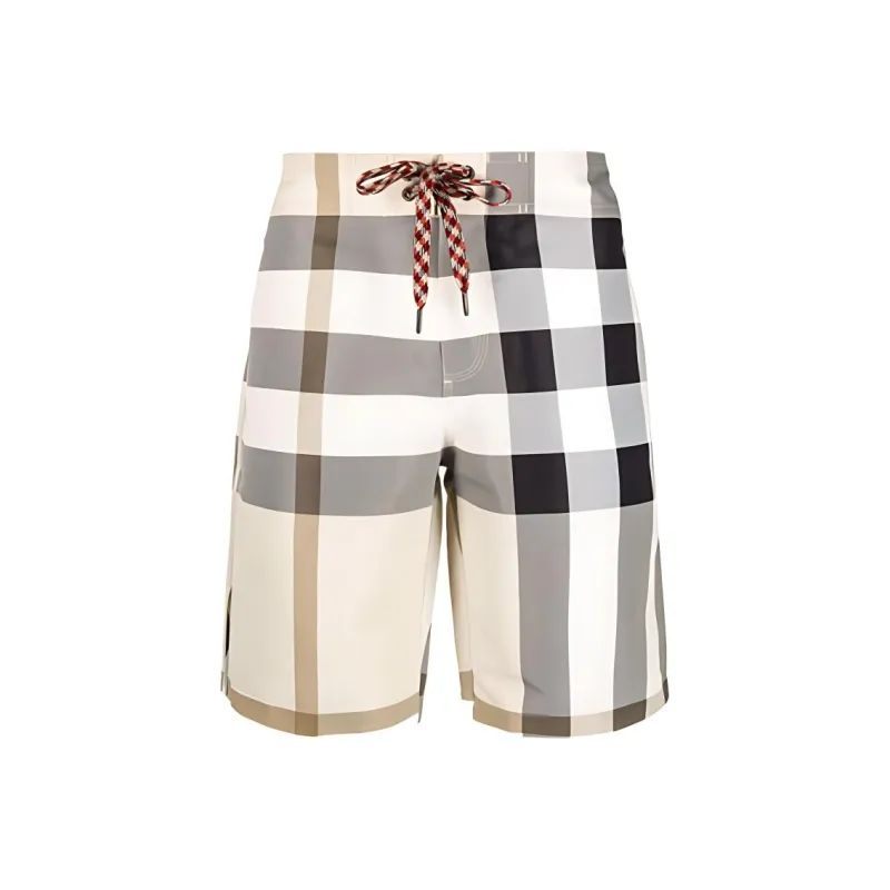 Burberry Casual Shorts Men's Beige-0