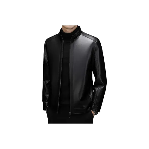 PIERRE CARDIN Leather Jacket Men
s