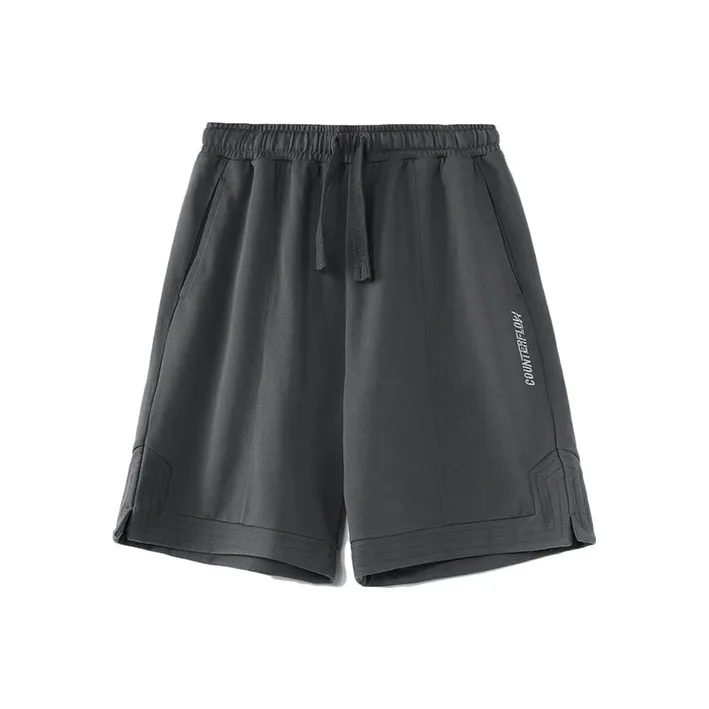LiNing CF Tracing Casual Shorts Men's Thunderstorm Gray-0