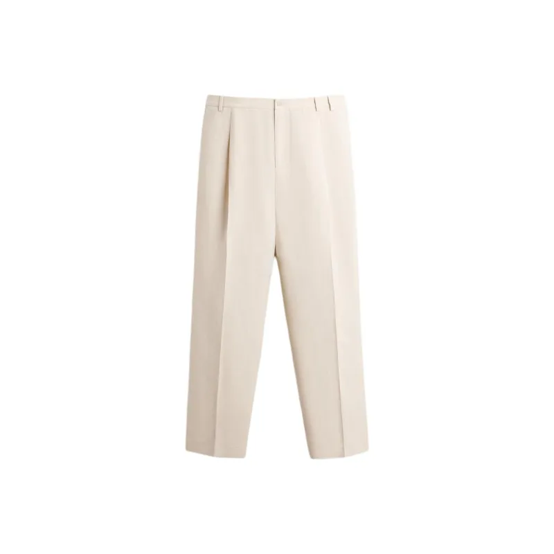 ZARA Suit Trousers Men Sand-0