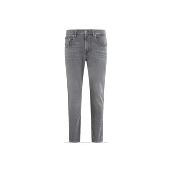 7 FOR ALL MANKIND Jeans Men's Light Gray