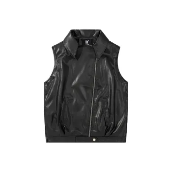 ZYKY Leather Jacket Unisex Black
