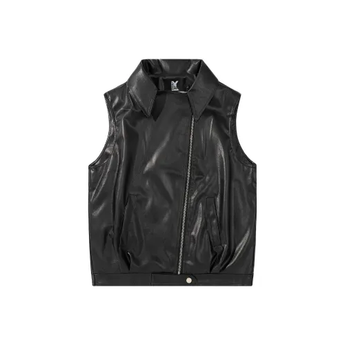 ZYKY Leather Jacket Unisex Black