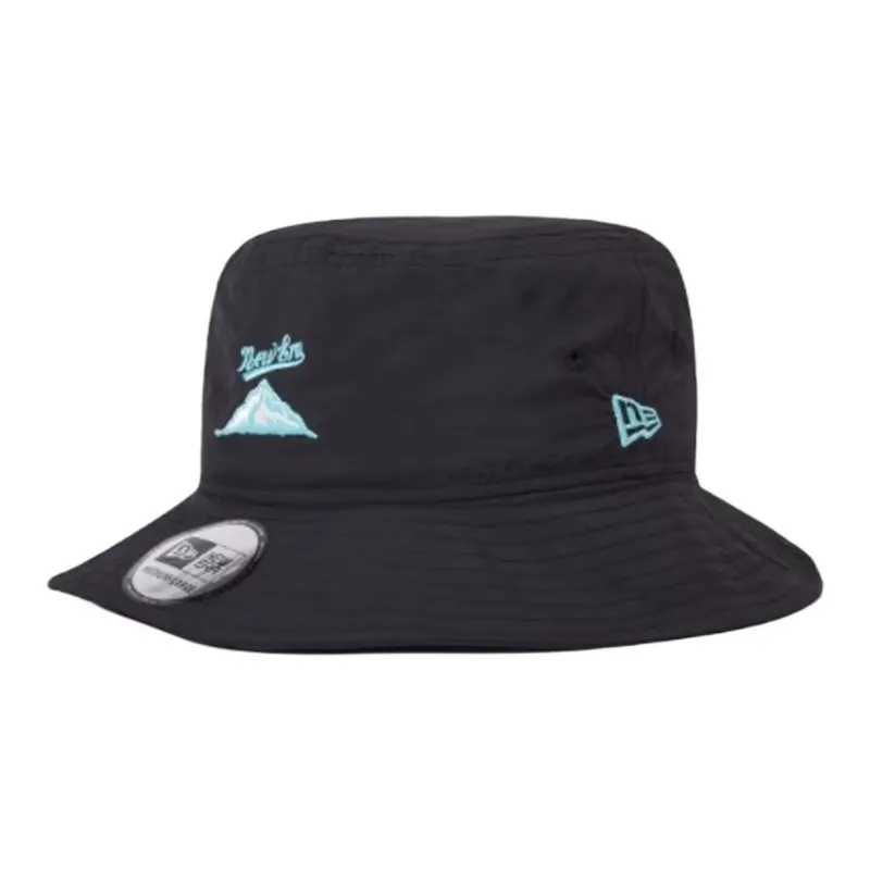 New Era Polyamide Bucket Hats Unisex Black-1