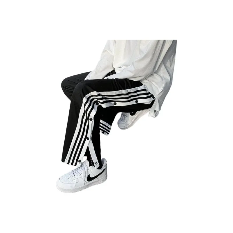 JIMI&JONS Casual Pants Unisex Black-1
