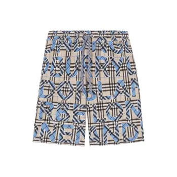 Burberry Vintage Check Drawstring Shorts