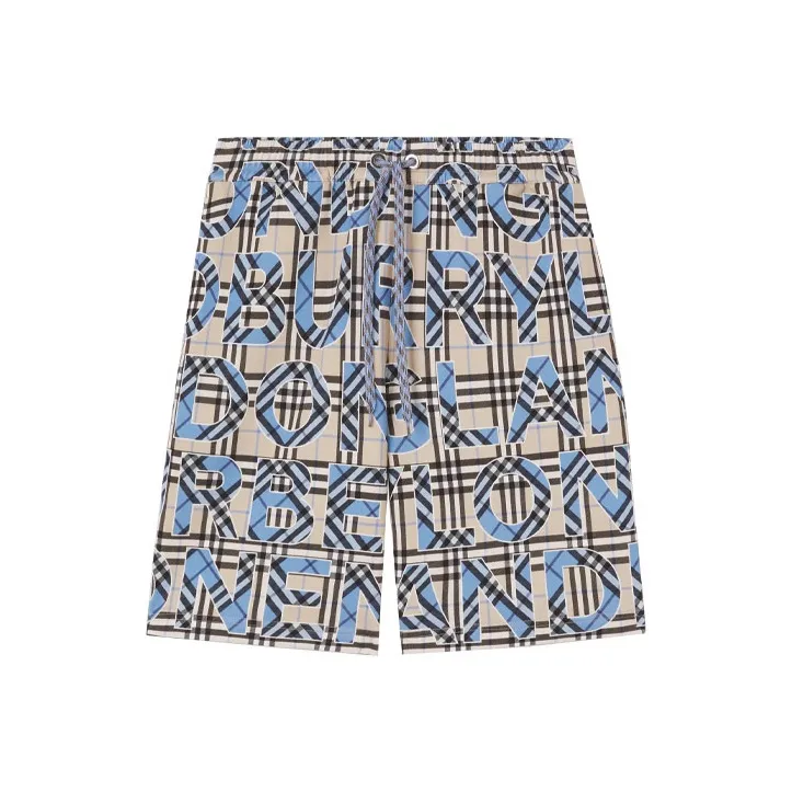 Burberry Vintage Check Drawstring Shorts-0