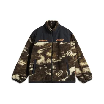 LiNing BadFive Jackets Coats Men's Full Camouflage Print/Black