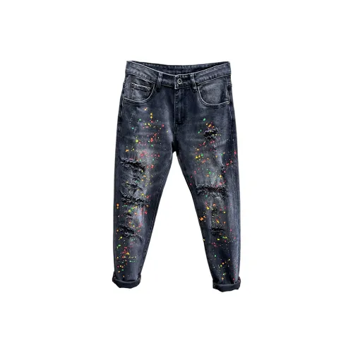 SANTASTIC Jeans Men Black