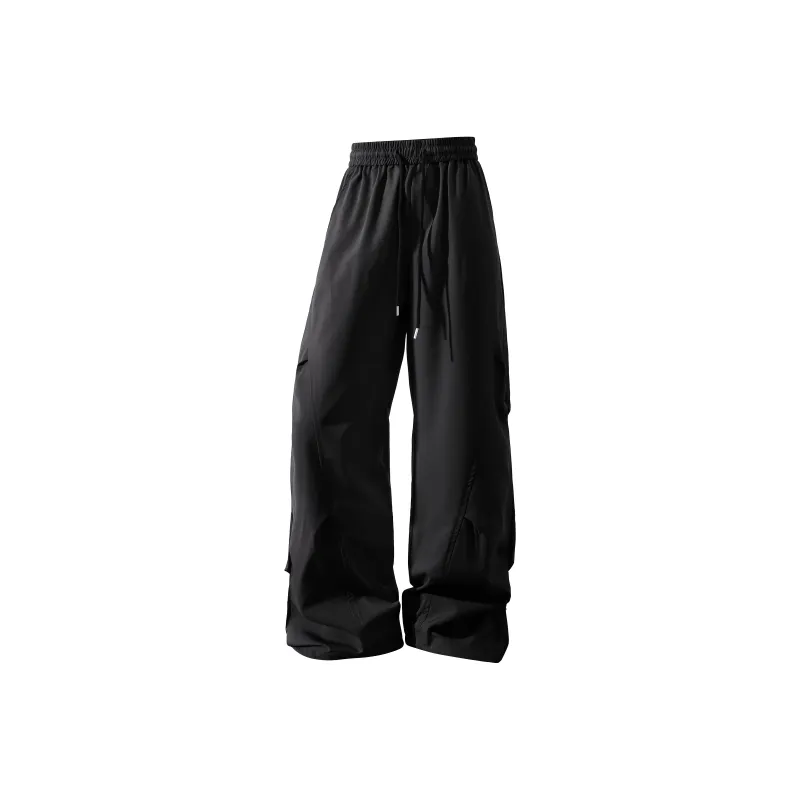 FASTFISH Cargo Pants Unisex Burgundy-6
