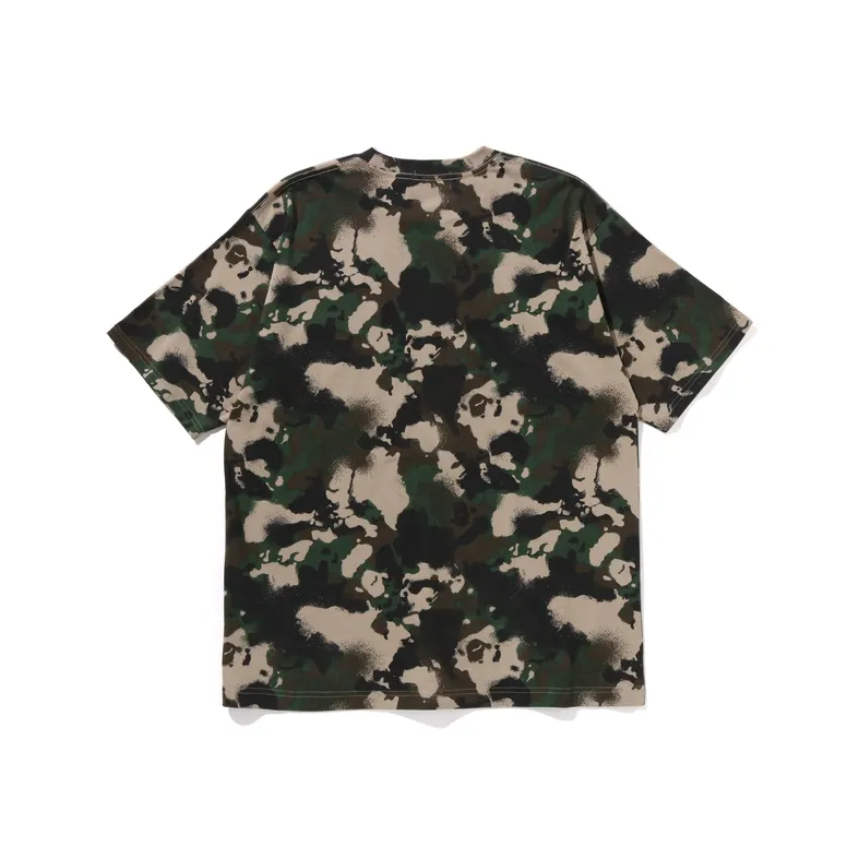 A BATHING APE Map Camo Ape Head One Point Relaxed Fit Tee-4