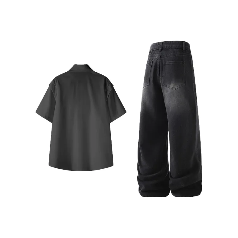 ROSECREED Shirt Matching Set Unisex-2