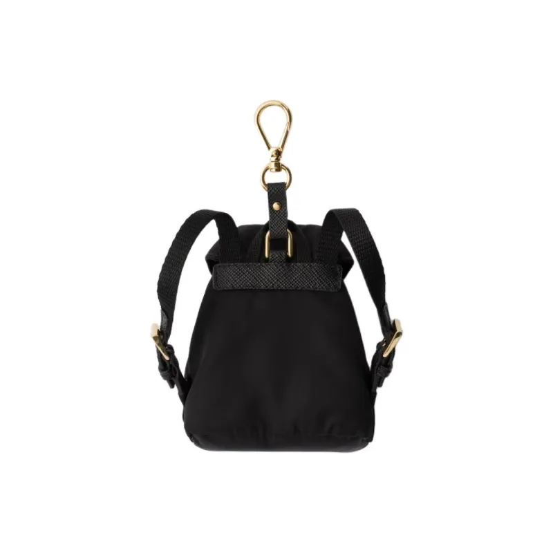 PRADA Re Nylon Recycled Nylon Bag Accessory Mini Unisex Black-1