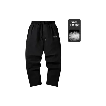 YAYA YAYA Down Pants Unisex Black