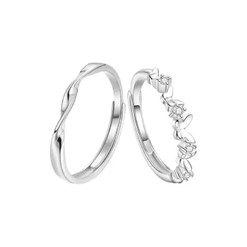 CHUVORA 999 Fine Silver Rings Unisex
