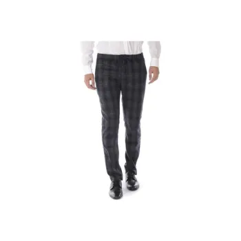 DANIELE ALESSANDRINI Casual Pants Men's Blue