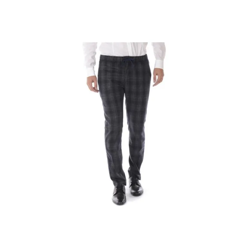 DANIELE ALESSANDRINI Casual Pants Men's Blue-0