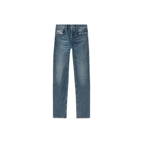 DIESEL 2023 D Finitive 007Y7 Distressed Jeans