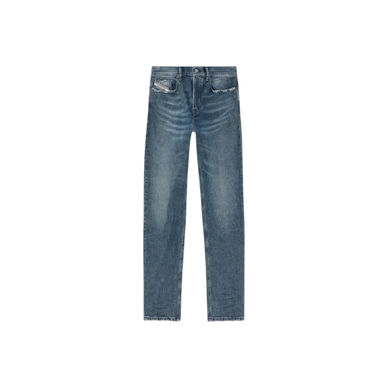 DIESEL 2023 D Finitive 007Y7 Distressed Jeans-0