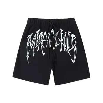 MIRACLE KILL Casual Shorts Unisex Black