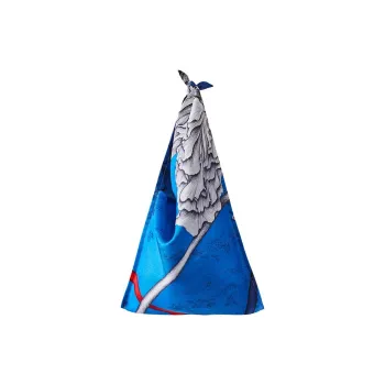HERMES FUROSHIKI Silk One Shoulder Handbag Women's Blue