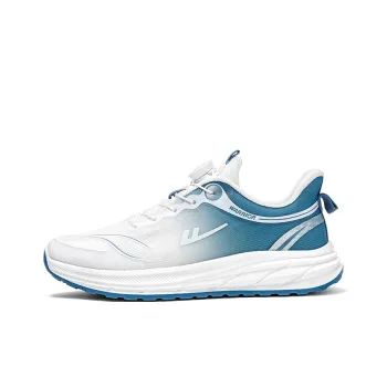 WARRIOR Running Shoes Men Low Top Blue