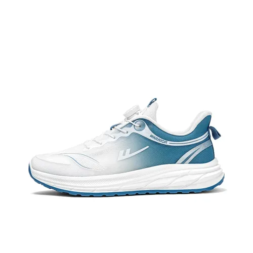 WARRIOR Running Shoes Men Low Top Blue