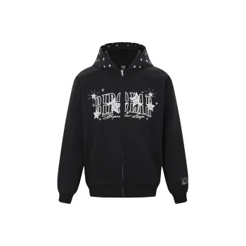 BIPOLAR Sweatshirt Unisex Heather Gray Black