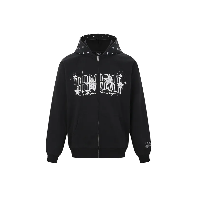 BIPOLAR Sweatshirt Unisex Heather Gray Black-3