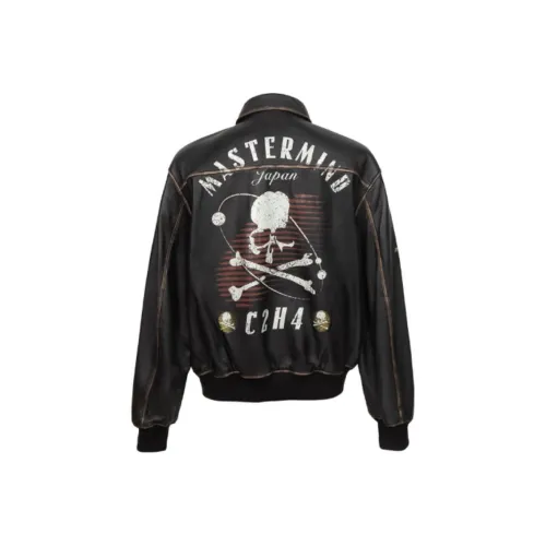 C2H4 Japan X C2H4 Washed Leather Jacket