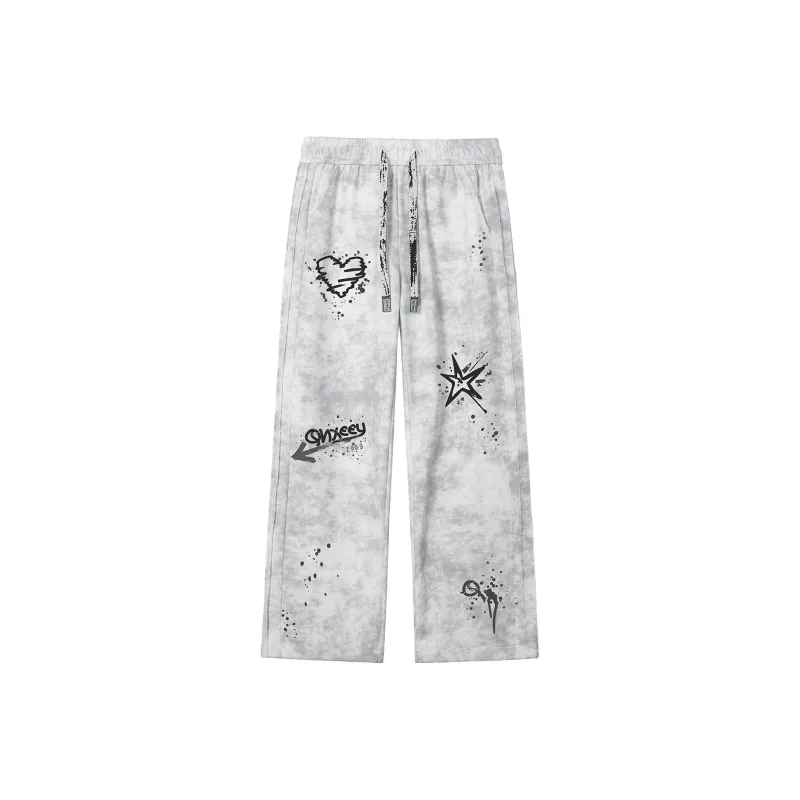 Qnxeey Casual Pants Unisex-5