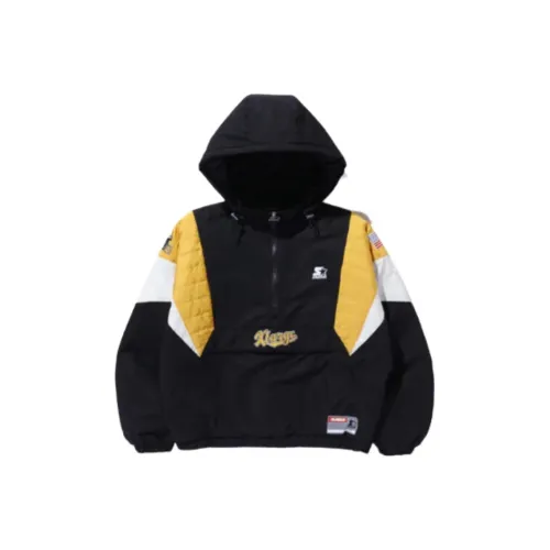 STARTER x XLARGE FW24 Jackets Coats Unisex Black Yellow White