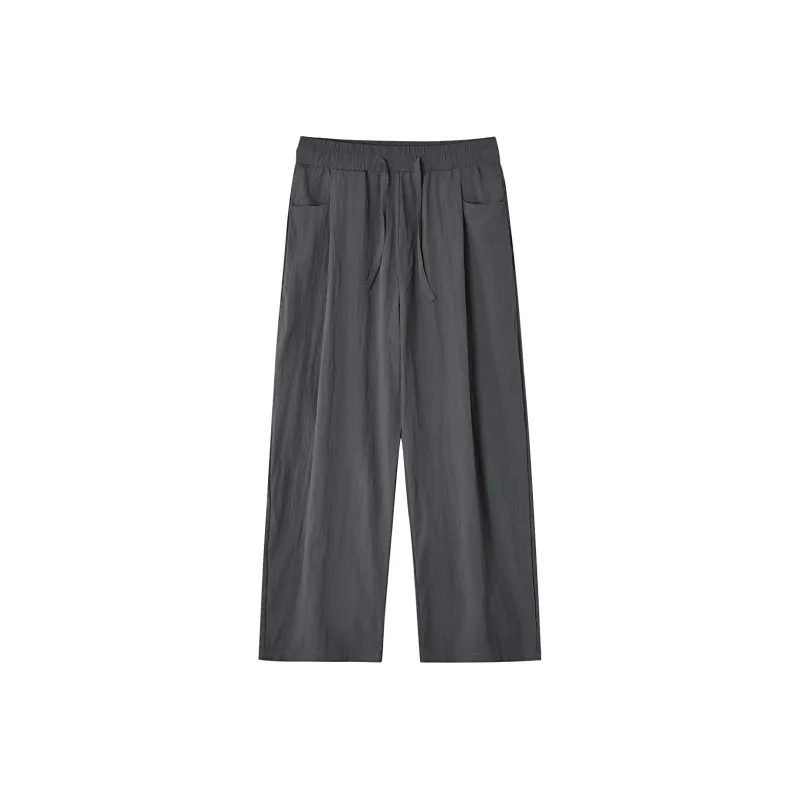 OX FREAK Elastic Casual Pants Men's Gray-0