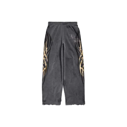 Balenciaga Tacky Gold print Track Pants