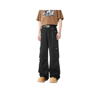DAND Cargo Pants Unisex Green Camouflage