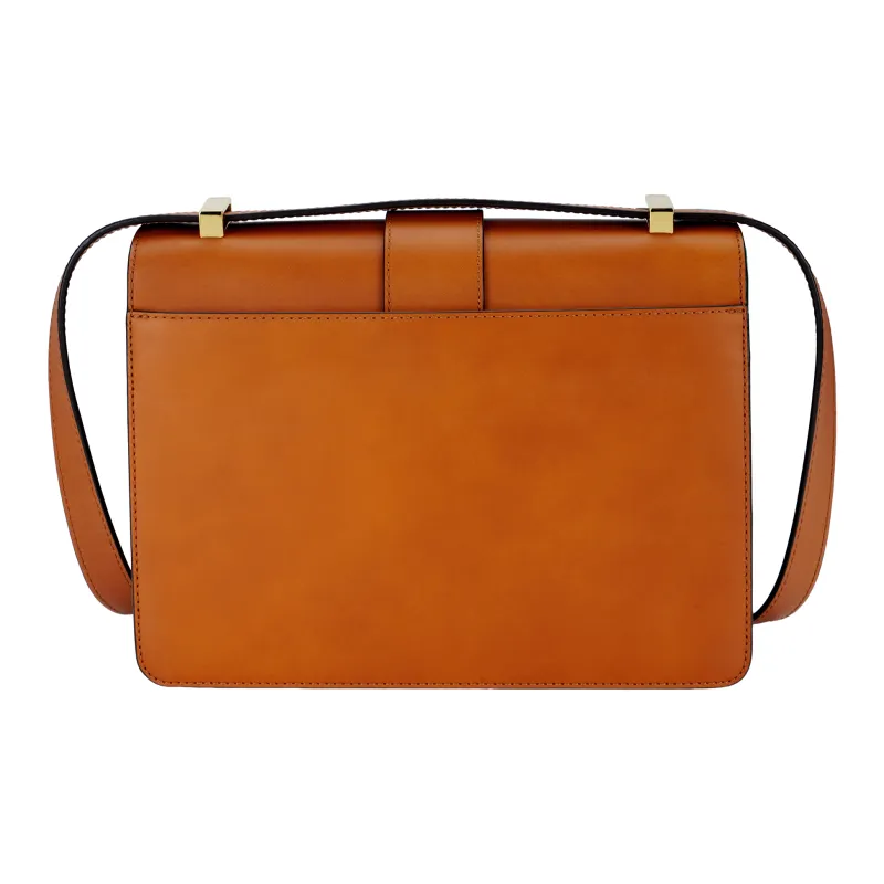 MCM Tracy Shoulder Bag Medium Visetos Cognac-2