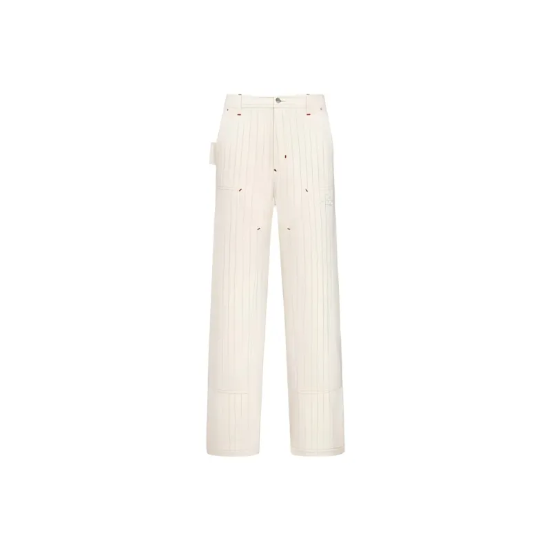 DIOR x HYLTON NEL SS25 Jeans Men's White-0