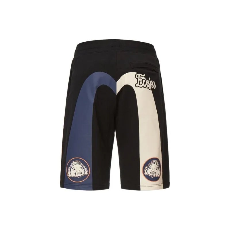 EVISU Casual Shorts Men's Black-0