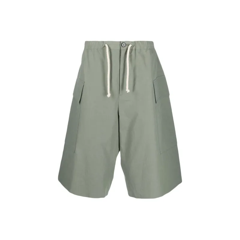 JIL SANDER Cargo Shorts Men Green-0